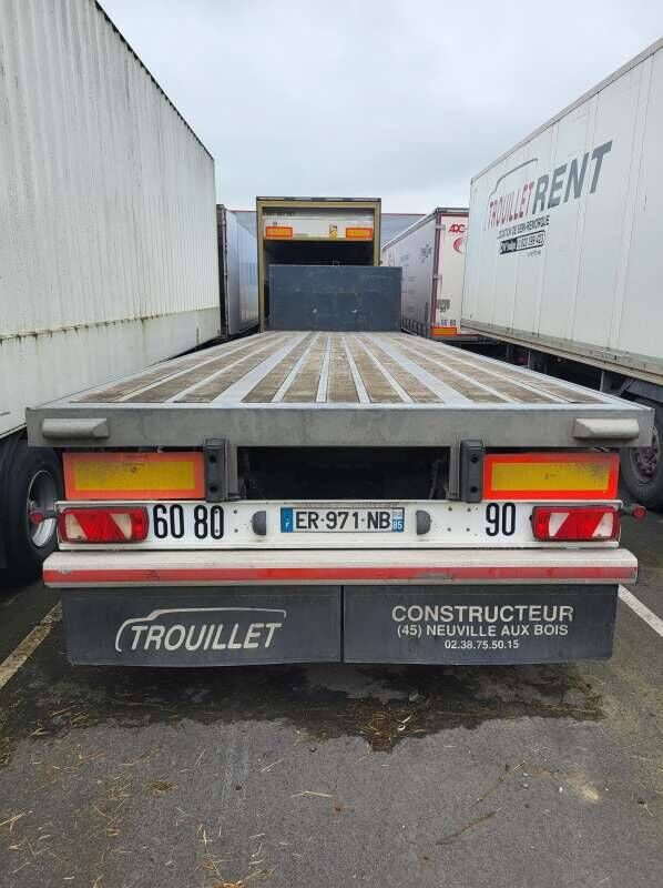 Semi-remorque 2 Essieux DISTRIPLATEAU AVEC ESSIEU DIRECTIONNEL - Semi-trailer flatbed: gambar 2 Semi-remorque 2 Essieux DISTRIPLATEAU AVEC ESSIEU DIRECTIONNEL - Semi-trailer flatbed: gambar 2