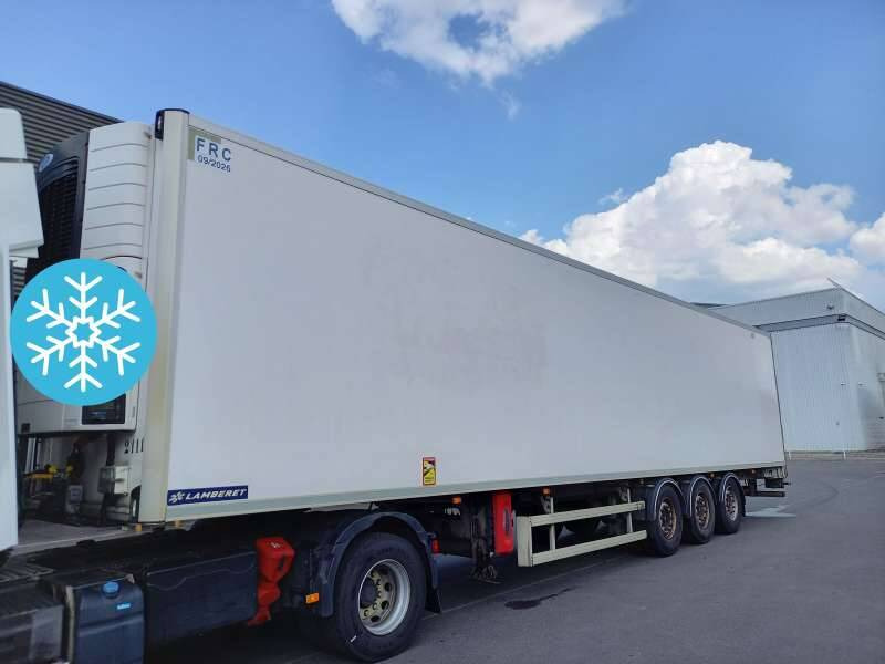 Semi-remorque 3 Essieux 38 TONNES CAISSE LAMBERET GROUPE CARRIER VECTOR 1550 DOUBLE PLANCHER - Semi-trailer berpendingin: gambar 1 Semi-remorque 3 Essieux 38 TONNES CAISSE LAMBERET GROUPE CARRIER VECTOR 1550 DOUBLE PLANCHER - Semi-trailer berpendingin: gambar 1