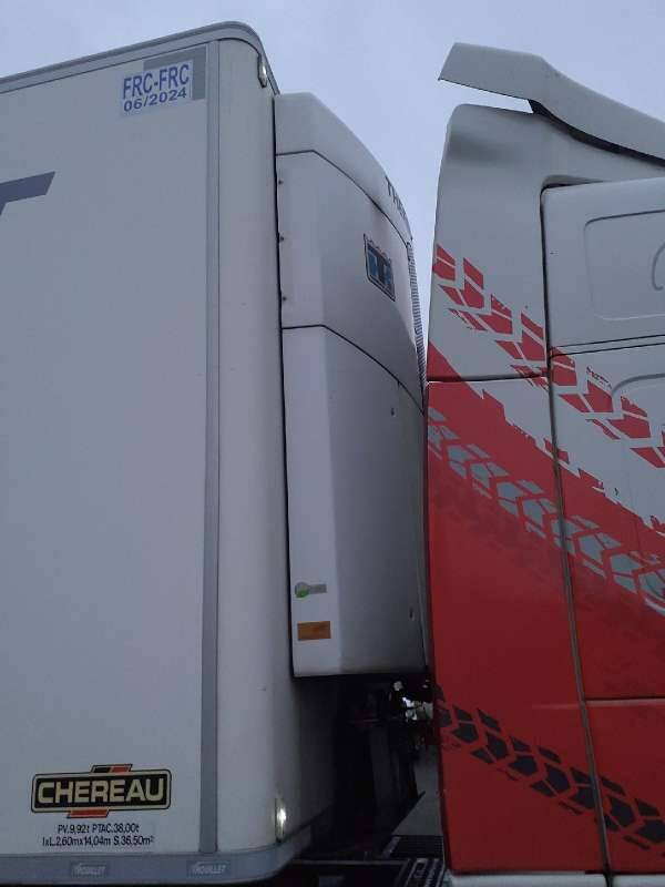 Semi-remorque 3 Essieux FRIGO 38 TONNES HAYON CAISSE CHEREAU GROUPE THERMOKING SLXI SPECTRUM - Semi-trailer berpendingin: gambar 4 Semi-remorque 3 Essieux FRIGO 38 TONNES HAYON CAISSE CHEREAU GROUPE THERMOKING SLXI SPECTRUM - Semi-trailer berpendingin: gambar 4