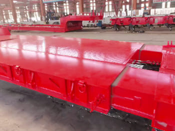 TITAN 4 Axle 100 Ton Lowboy Trailer for Sale in Zambia - Semi-trailer: gambar 4 TITAN 4 Axle 100 Ton Lowboy Trailer for Sale in Zambia - Semi-trailer: gambar 4