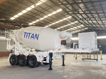 TITAN Cement Mixer Trailer for Sale in Congo - Semi-trailer: gambar 1 TITAN Cement Mixer Trailer for Sale in Congo - Semi-trailer: gambar 1