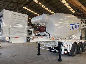 TITAN Cement Mixer Trailer for Sale in Congo - Semi-trailer: gambar 2 TITAN Cement Mixer Trailer for Sale in Congo - Semi-trailer: gambar 2