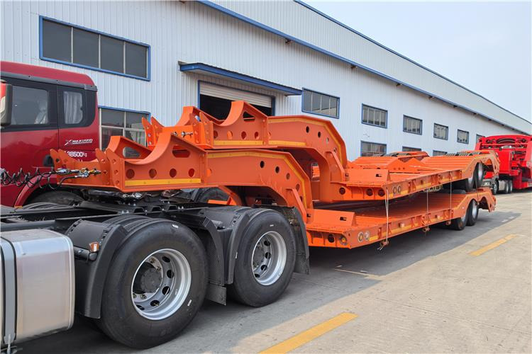 TITAN 2 Axle Low Low Bed Trailer for Sale In Angola - Semi-trailer low bed: gambar 1 TITAN 2 Axle Low Low Bed Trailer for Sale In Angola - Semi-trailer low bed: gambar 1