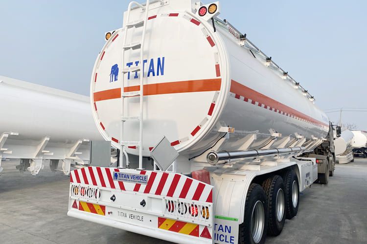 TITAN 3 Axle 45000L Fuel Tank Semi Trailer for Sale - Semi-trailer tangki: gambar 3 TITAN 3 Axle 45000L Fuel Tank Semi Trailer for Sale - Semi-trailer tangki: gambar 3