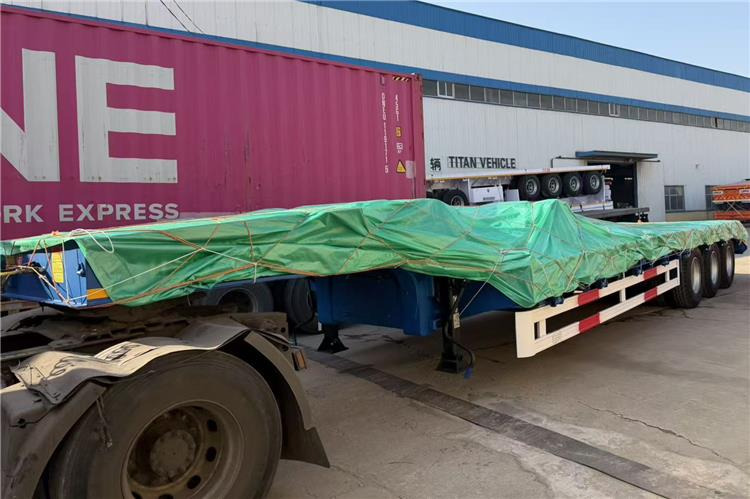 TITAN 3 Axle 80 Ton Low Bed Trailer Price for Sale In Nigeria - Semi-trailer low bed: gambar 4 TITAN 3 Axle 80 Ton Low Bed Trailer Price for Sale In Nigeria - Semi-trailer low bed: gambar 4