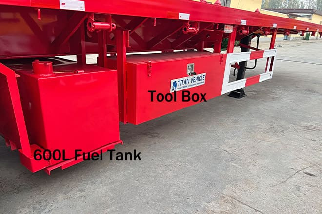 TITAN 3 Axle Flatbed Trailer for Sale in Senegal - Semi-trailer flatbed: gambar 2 TITAN 3 Axle Flatbed Trailer for Sale in Senegal - Semi-trailer flatbed: gambar 2