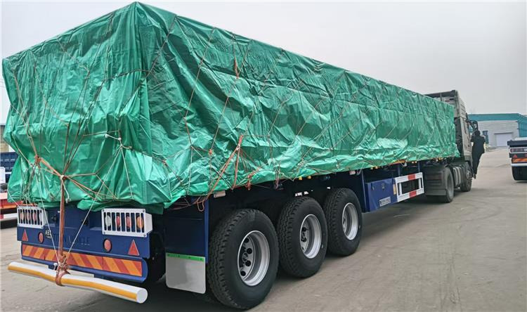 TITAN 3 Axle Flatbed Trailer will be ship to Zambia - Semi-trailer flatbed: gambar 1 TITAN 3 Axle Flatbed Trailer will be ship to Zambia - Semi-trailer flatbed: gambar 1