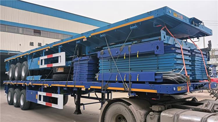 TITAN 3 Axle Flatbed Trailer will be ship to Zambia - Semi-trailer flatbed: gambar 2 TITAN 3 Axle Flatbed Trailer will be ship to Zambia - Semi-trailer flatbed: gambar 2