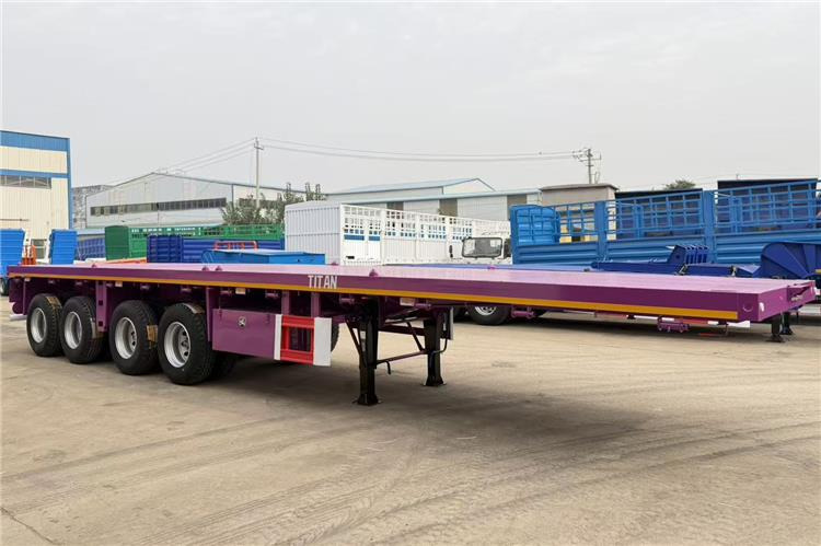 TITAN 4 Axle 40ft Flatbed Semi Trailer for Sale In Guam - Semi-trailer flatbed: gambar 5 TITAN 4 Axle 40ft Flatbed Semi Trailer for Sale In Guam - Semi-trailer flatbed: gambar 5