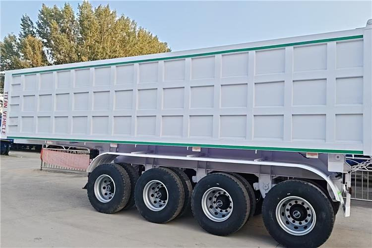 TITAN 4 Axle 80 Ton Dump Semi Trailer for Sale In Cameroon - Semi-trailer jungkit: gambar 2 TITAN 4 Axle 80 Ton Dump Semi Trailer for Sale In Cameroon - Semi-trailer jungkit: gambar 2