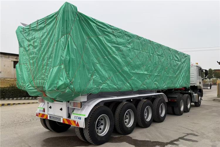 TITAN 4 Axle 80 Ton Dump Semi Trailer for Sale In Cameroon - Semi-trailer jungkit: gambar 4 TITAN 4 Axle 80 Ton Dump Semi Trailer for Sale In Cameroon - Semi-trailer jungkit: gambar 4