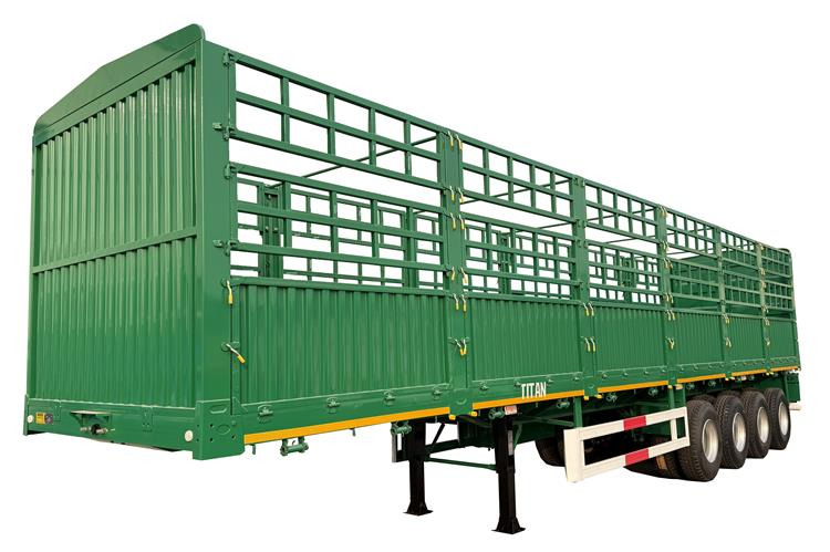 TITAN 4 Axle 80 Ton Livestock Semi Trailer for Sale In Sudan - Semi-trailer pengangkut hewan: gambar 4 TITAN 4 Axle 80 Ton Livestock Semi Trailer for Sale In Sudan - Semi-trailer pengangkut hewan: gambar 4
