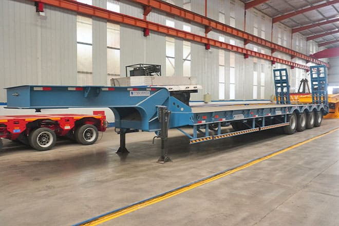 TITAN 4 Axle Extending Low Loader Trailers for Sale in Zimbabwe - Semi-trailer low bed: gambar 2 TITAN 4 Axle Extending Low Loader Trailers for Sale in Zimbabwe - Semi-trailer low bed: gambar 2