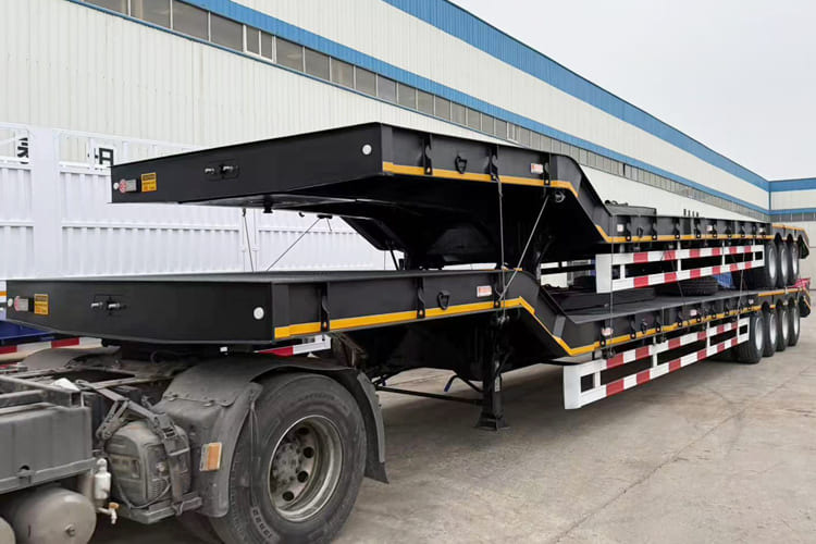 TITAN 4 Axle Lowbed Trailer for Sale in Mali - Semi-trailer low bed: gambar 4 TITAN 4 Axle Lowbed Trailer for Sale in Mali - Semi-trailer low bed: gambar 4