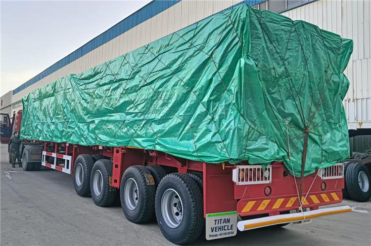 TITAN 4 Axle Shipping Container Flatbed Trailer For Sale In Lagos - Semi-trailer pengangkut mobil: gambar 4 TITAN 4 Axle Shipping Container Flatbed Trailer For Sale In Lagos - Semi-trailer pengangkut mobil: gambar 4