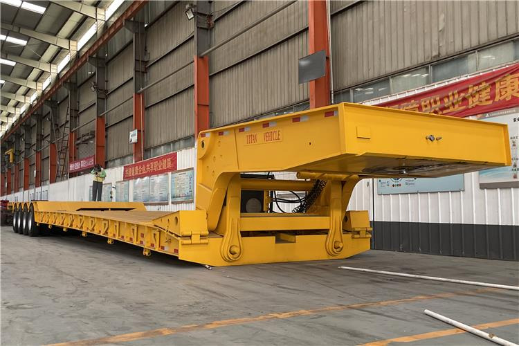 TITAN 4 Line 8 Axle Removable Gooseneck Trailer for Sale In Nigeria Lagos - Semi-trailer low bed: gambar 1 TITAN 4 Line 8 Axle Removable Gooseneck Trailer for Sale In Nigeria Lagos - Semi-trailer low bed: gambar 1