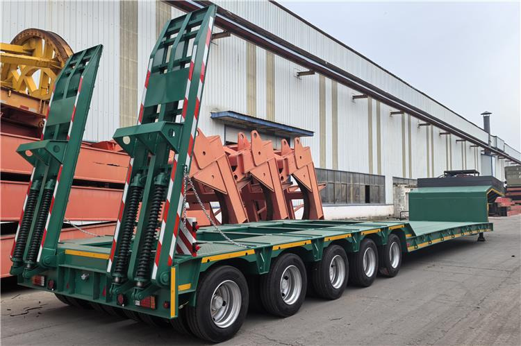 TITAN 5 Axle Low Bed Trailer for Sale In Nigeria - Semi-trailer low bed: gambar 3 TITAN 5 Axle Low Bed Trailer for Sale In Nigeria - Semi-trailer low bed: gambar 3