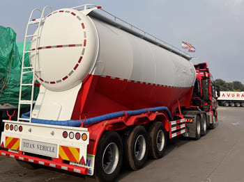 TITAN Bulk Cemen Trailer for Sale in Sierra Leone - Semi-trailer tangki: gambar 1 TITAN Bulk Cemen Trailer for Sale in Sierra Leone - Semi-trailer tangki: gambar 1