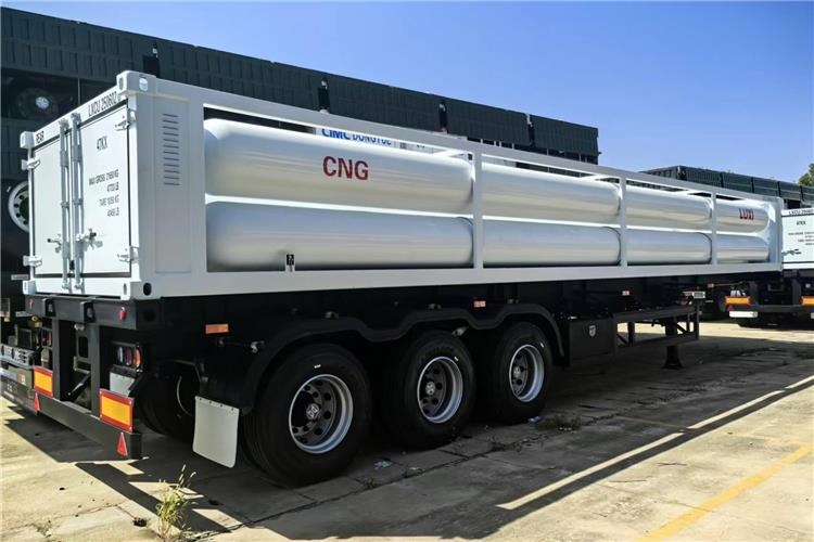 TITAN CNG Tanker Trailer for Sale In Taiwan - Semi-trailer tangki: gambar 1 TITAN CNG Tanker Trailer for Sale In Taiwan - Semi-trailer tangki: gambar 1
