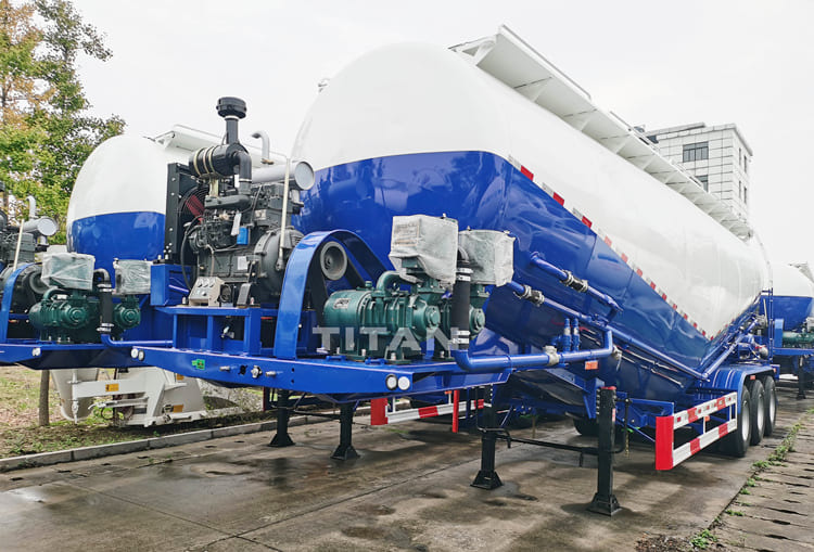 TITAN Cement Bulker Trailer for Sale in Jamaica - Semi-trailer tangki: gambar 1 TITAN Cement Bulker Trailer for Sale in Jamaica - Semi-trailer tangki: gambar 1