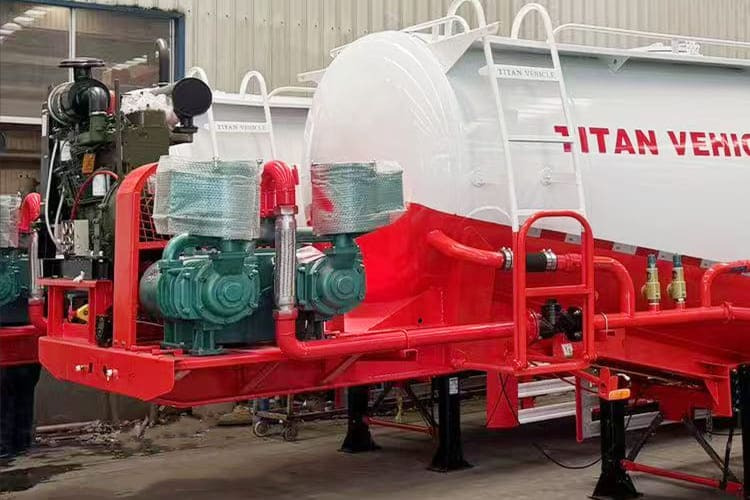 TITAN Dry Bulk Tanker Trailer for Sale in Tanzania - Semi-trailer tangki: gambar 2 TITAN Dry Bulk Tanker Trailer for Sale in Tanzania - Semi-trailer tangki: gambar 2