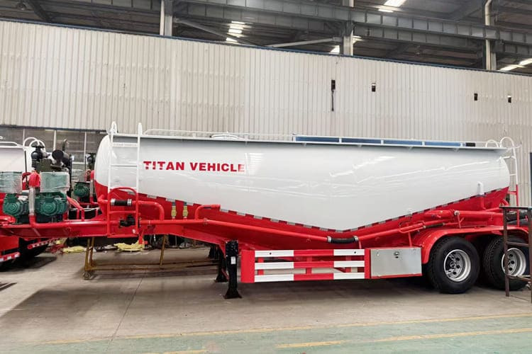 TITAN Dry Bulk Tanker Trailer for Sale in Tanzania - Semi-trailer tangki: gambar 3 TITAN Dry Bulk Tanker Trailer for Sale in Tanzania - Semi-trailer tangki: gambar 3