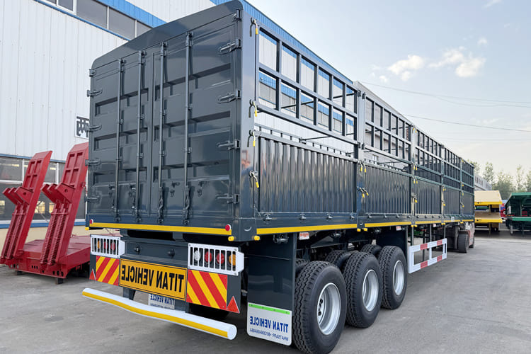 TITAN Fence Semi Trailer for Sale in Kenya - Semi-trailer pengangkut hewan: gambar 2 TITAN Fence Semi Trailer for Sale in Kenya - Semi-trailer pengangkut hewan: gambar 2