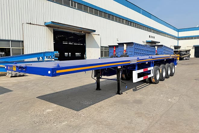 TITAN Heavy Duty 4 Axle Flatbed Trailer in Guam - Semi-trailer flatbed: gambar 1 TITAN Heavy Duty 4 Axle Flatbed Trailer in Guam - Semi-trailer flatbed: gambar 1
