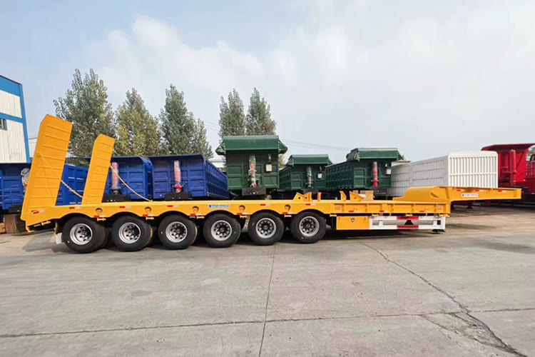 TITAN Hydraulic Low Bed Trailer for Sale in Kenya - Semi-trailer low bed: gambar 5 TITAN Hydraulic Low Bed Trailer for Sale in Kenya - Semi-trailer low bed: gambar 5