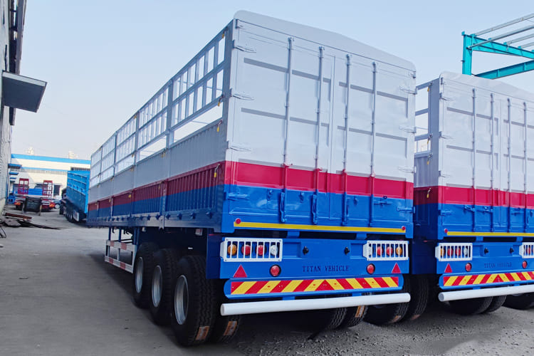 TITAN Livestock Trailer for Sale in Ghana - Semi-trailer pengangkut hewan: gambar 4 TITAN Livestock Trailer for Sale in Ghana - Semi-trailer pengangkut hewan: gambar 4