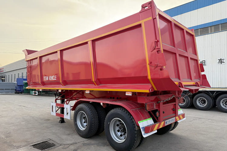 TITAN New Tipper Trailer for Sale in Saudi Arabia - Semi-trailer jungkit: gambar 3 TITAN New Tipper Trailer for Sale in Saudi Arabia - Semi-trailer jungkit: gambar 3
