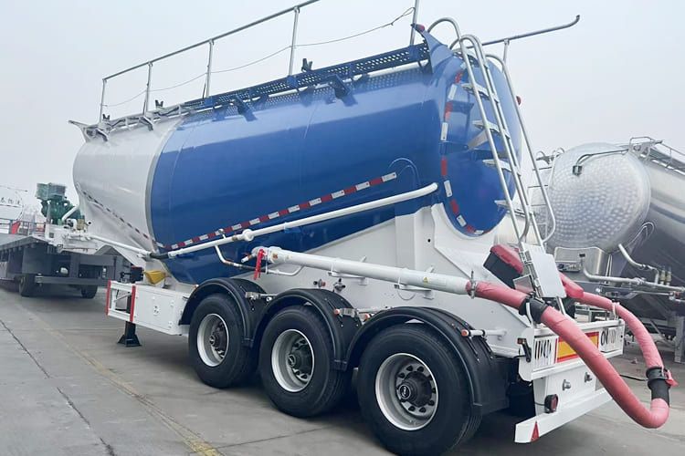 TITAN Pneumatic Dry Bulk Trailer for Sale – Efficient Powder Transport Trailer - Semi trailer silo: gambar 1 TITAN Pneumatic Dry Bulk Trailer for Sale – Efficient Powder Transport Trailer - Semi trailer silo: gambar 1