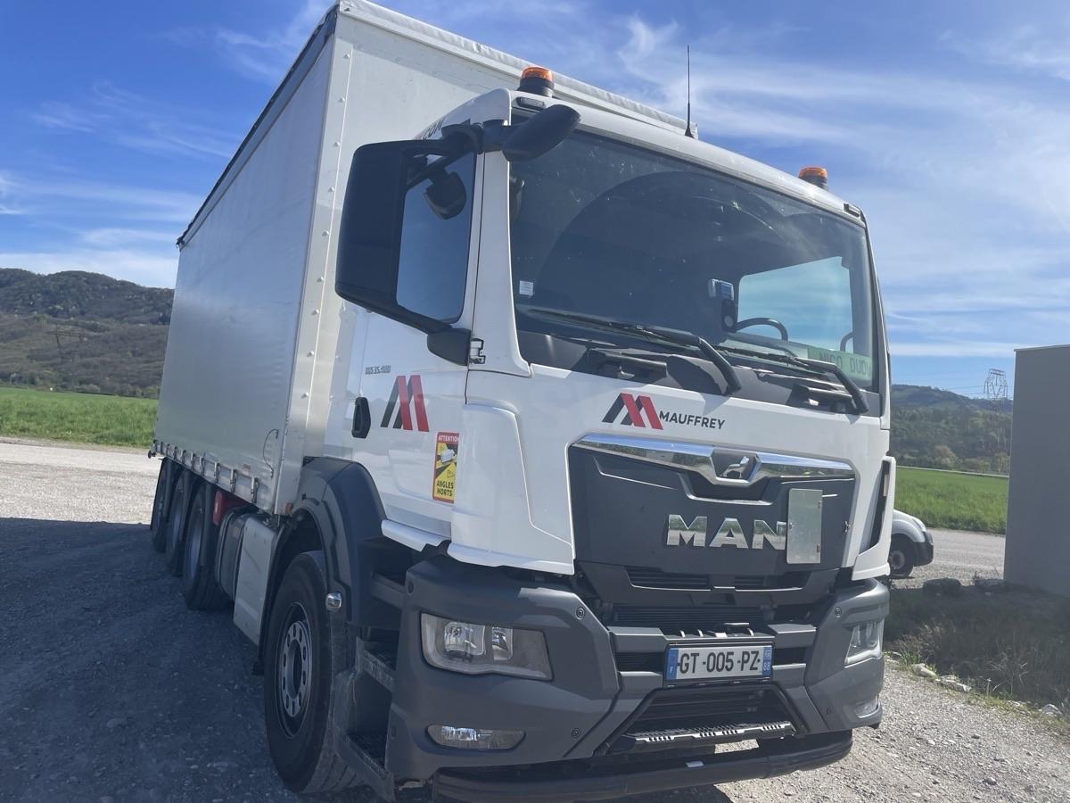MAN TGS 35.480 - Truk dengan terpal samping: gambar 1 MAN TGS 35.480 - Truk dengan terpal samping: gambar 1