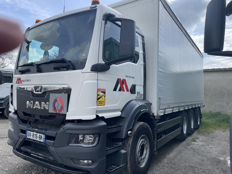 MAN TGS 35.480 - Truk dengan terpal samping: gambar 1 MAN TGS 35.480 - Truk dengan terpal samping: gambar 1