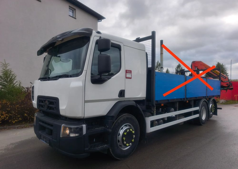 Renault D 26.320 6x2 podwozie do zabudowy - Truk sasis: gambar 1 Renault D 26.320 6x2 podwozie do zabudowy - Truk sasis: gambar 1