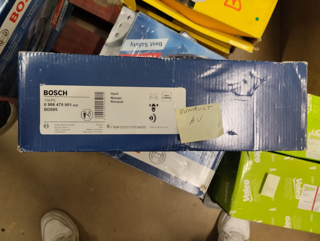 Lot de DISQUES FREIN AVANT - Cakram rem untuk Mobil: gambar 4 Lot de DISQUES FREIN AVANT - Cakram rem untuk Mobil: gambar 4