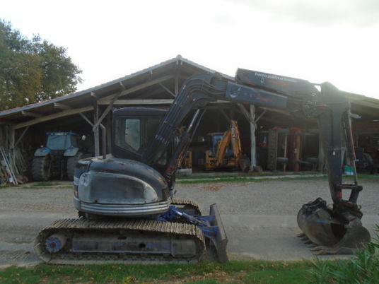 Hitachi ex75-3 - Ekskavator mini: gambar 2 Hitachi ex75-3 - Ekskavator mini: gambar 2