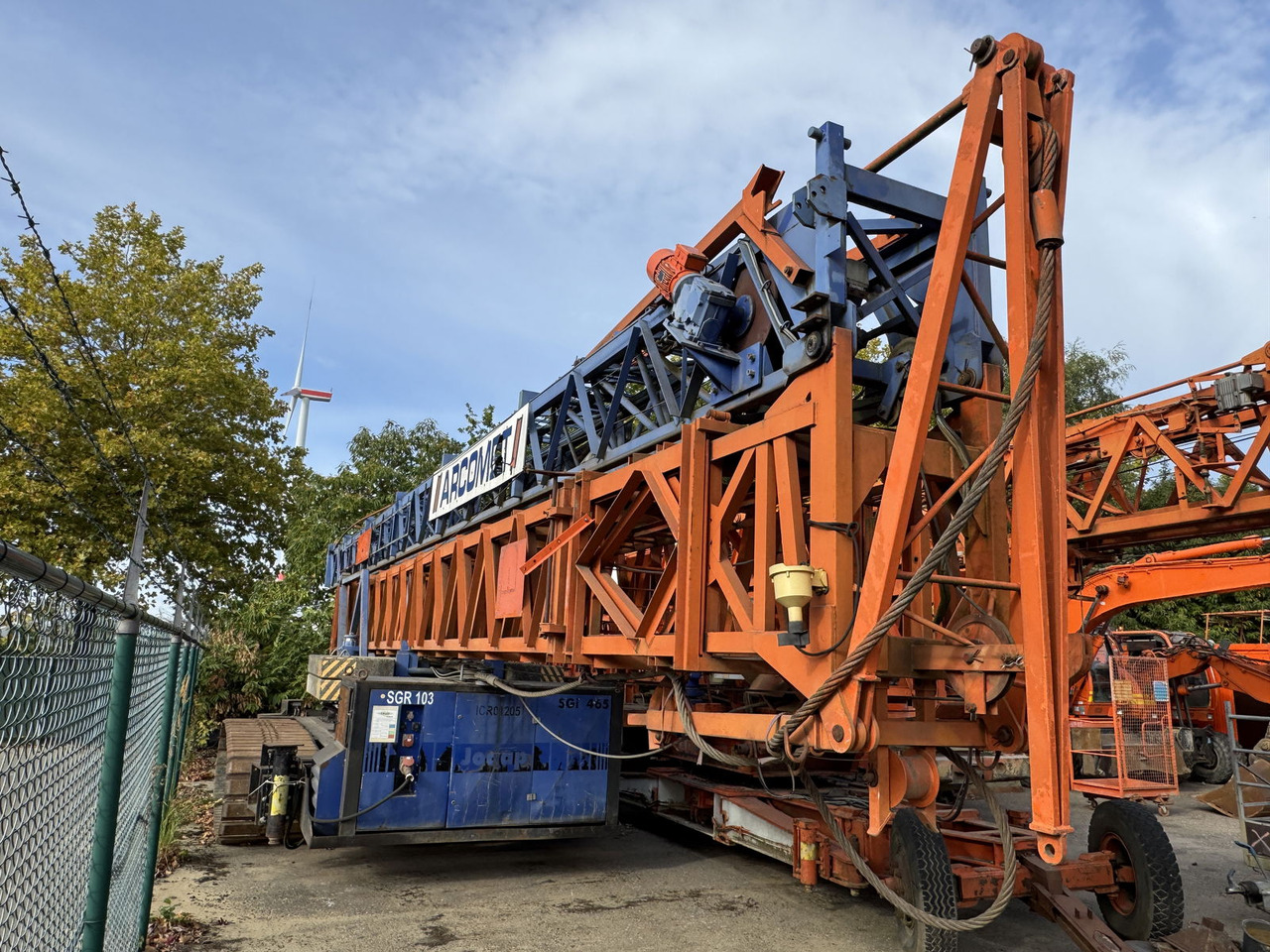 Arcomet T 33 C - Derek menara berdiri sendiri: gambar 1 Arcomet T 33 C - Derek menara berdiri sendiri: gambar 1