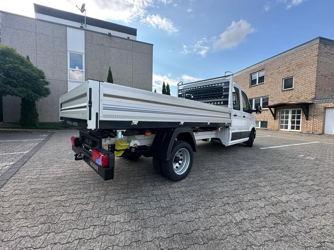 MAN TGE 6.160 Doka L4 Dreiseitenkippe Klima-Navi-AHK - Truk jungkit: gambar 4 MAN TGE 6.160 Doka L4 Dreiseitenkippe Klima-Navi-AHK - Truk jungkit: gambar 4