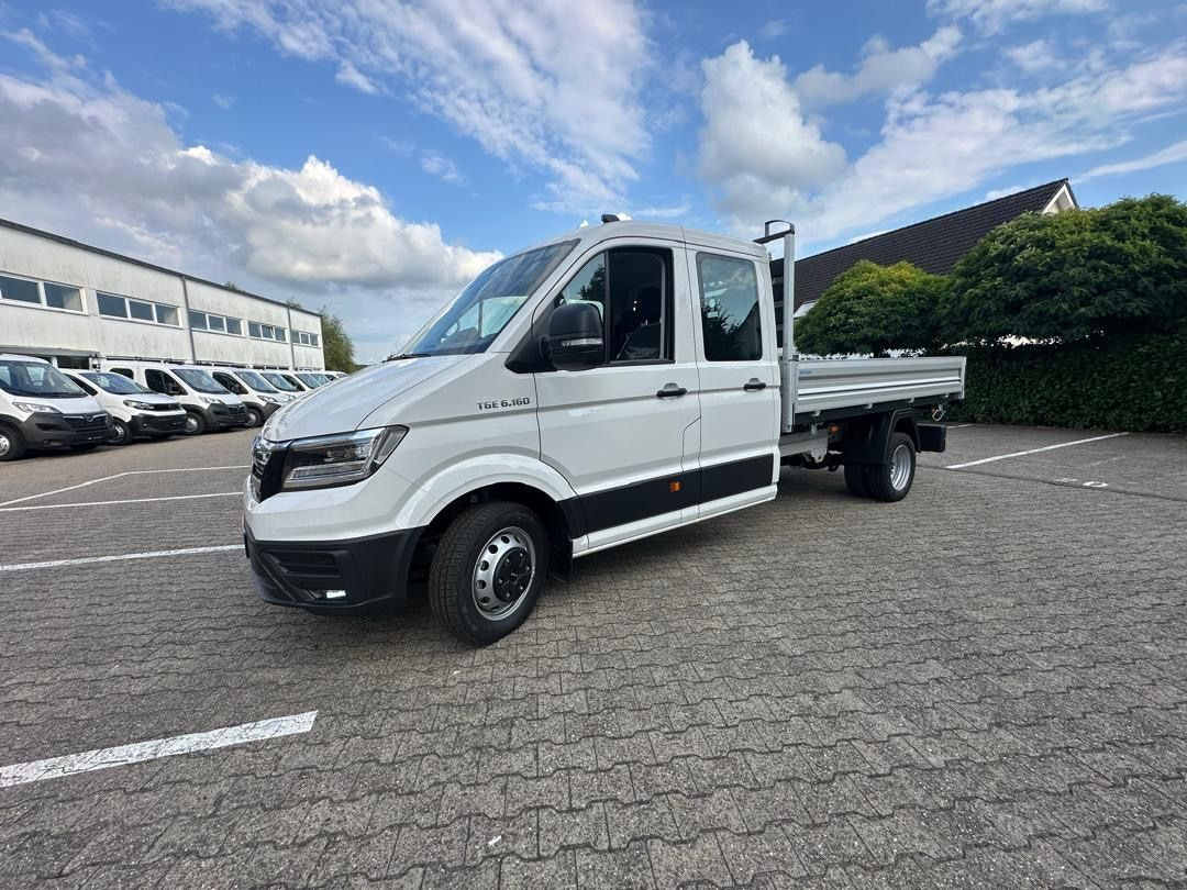 MAN TGE 6.160 Doka L4 Dreiseitenkippe Klima-Navi-AHK - Truk jungkit: gambar 1 MAN TGE 6.160 Doka L4 Dreiseitenkippe Klima-Navi-AHK - Truk jungkit: gambar 1