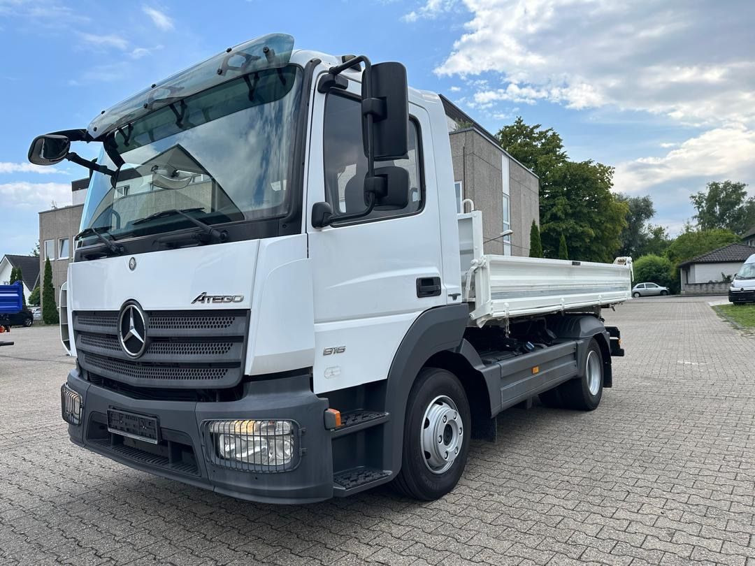 Mercedes-Benz Atego 818 Dreiseitenkipp Vermietung möglich - Truk jungkit, Truk derek: gambar 2 Mercedes-Benz Atego 818 Dreiseitenkipp Vermietung möglich - Truk jungkit, Truk derek: gambar 2