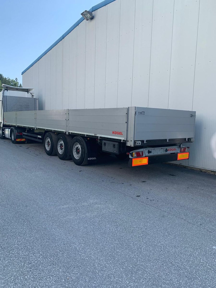 Kögel S24-1 Bordwand-800mm - Semi-trailer flatbed: gambar 4 Kögel S24-1 Bordwand-800mm - Semi-trailer flatbed: gambar 4