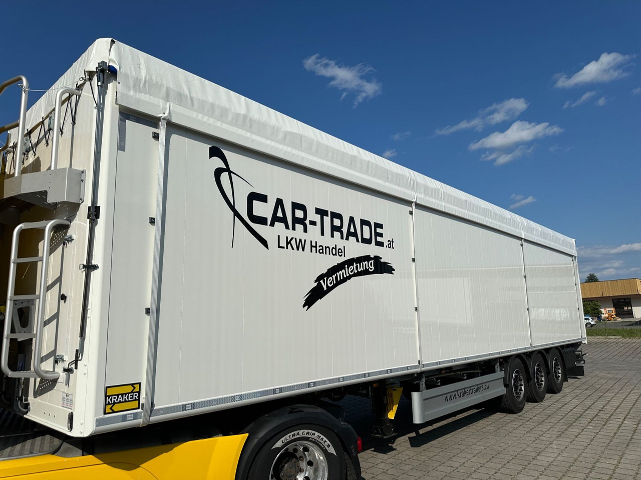 Kraker CF-200ZL Lift 92m³ Müllplane - Semi-trailer dengan lantai berjalan: gambar 1 Kraker CF-200ZL Lift 92m³ Müllplane - Semi-trailer dengan lantai berjalan: gambar 1