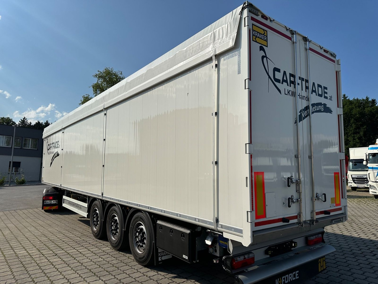 Kraker CF-200ZL Lift 92m³ Müllplane - Semi-trailer dengan lantai berjalan: gambar 3 Kraker CF-200ZL Lift 92m³ Müllplane - Semi-trailer dengan lantai berjalan: gambar 3