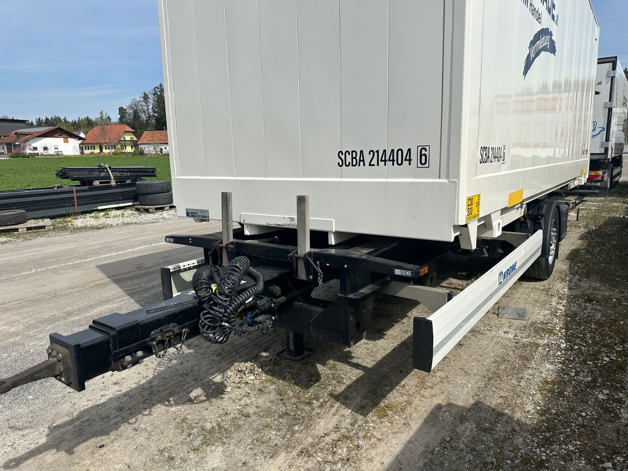 Krone ZE 1 Achs Maxi TÜV neu - Trailer pengangkut mobil: gambar 1 Krone ZE 1 Achs Maxi TÜV neu - Trailer pengangkut mobil: gambar 1