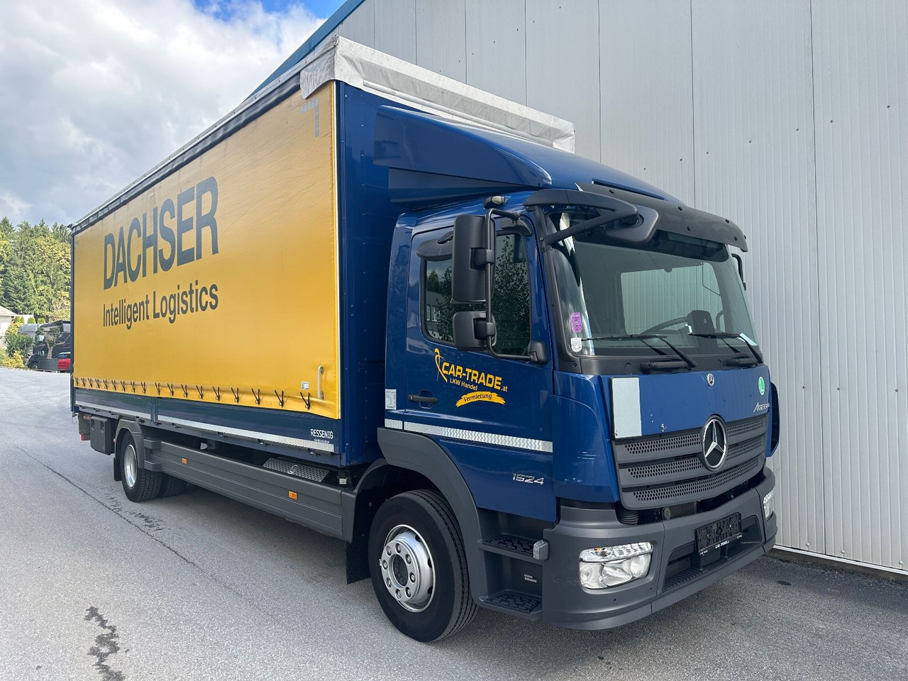 Mercedes-Benz Atego 1524 LBW - Truk dengan terpal samping: gambar 2 Mercedes-Benz Atego 1524 LBW - Truk dengan terpal samping: gambar 2