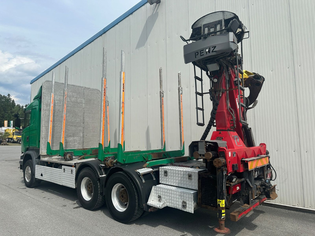 Scania R 580 V8 Penz Kran 2x Telespok - Truk logging, Truk derek: gambar 4 Scania R 580 V8 Penz Kran 2x Telespok - Truk logging, Truk derek: gambar 4