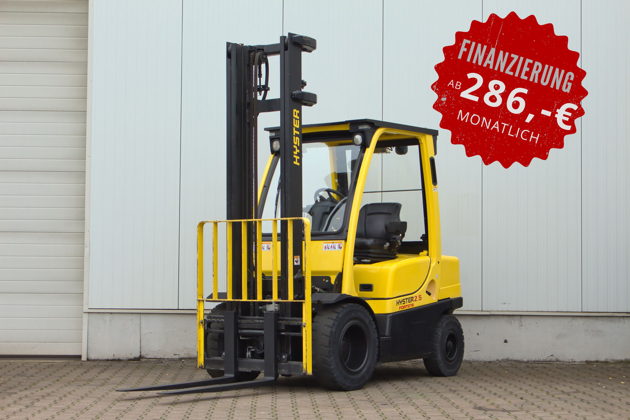 HYSTER Hyster H2.5FT - nur 1370h - Bj. 2013 - mit Beleuchtung - Forklift diesel: gambar 1 HYSTER Hyster H2.5FT - nur 1370h - Bj. 2013 - mit Beleuchtung - Forklift diesel: gambar 1