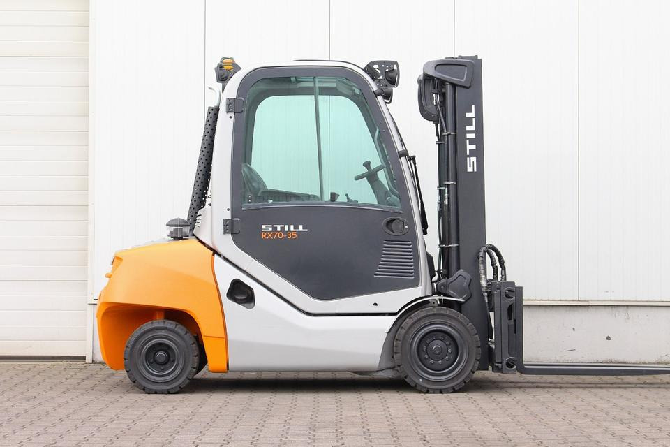 STILL RX70-35 Diesel Zinkenversteller 3500kg - Forklift diesel: gambar 3 STILL RX70-35 Diesel Zinkenversteller 3500kg - Forklift diesel: gambar 3