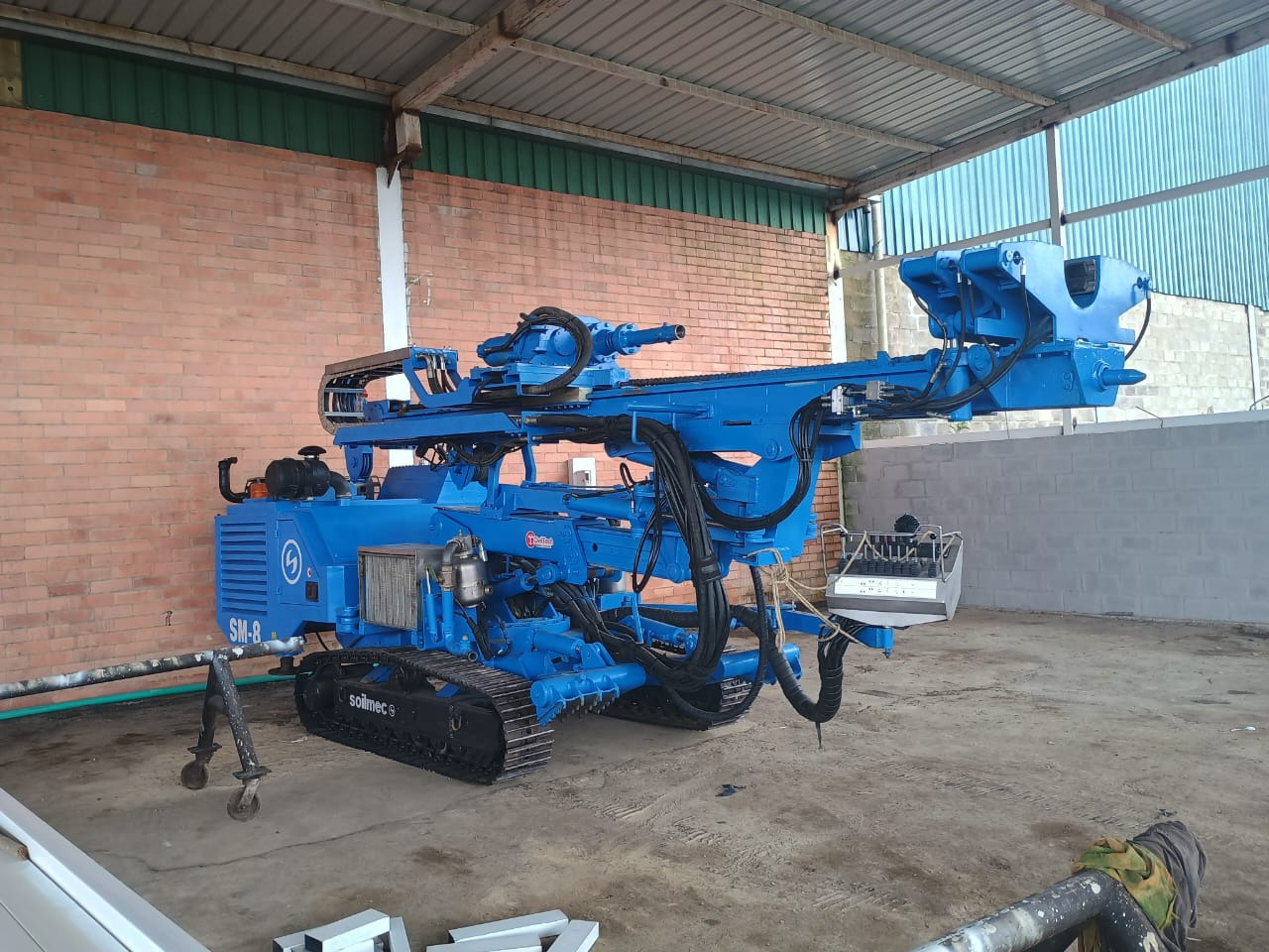 SOILMEC SM 8 - Anjungan pengeboran: gambar 3 SOILMEC SM 8 - Anjungan pengeboran: gambar 3